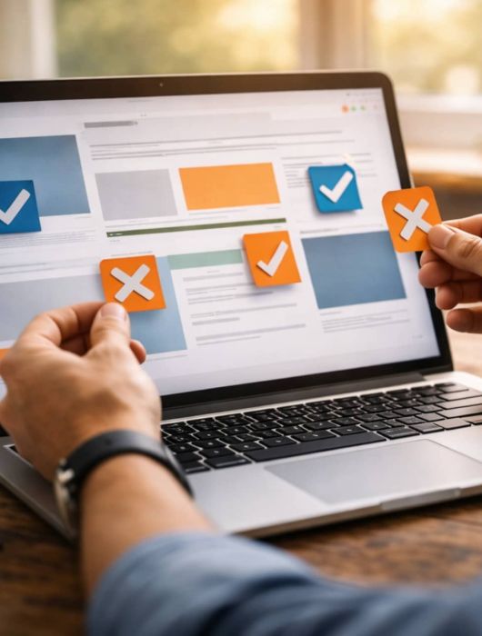 User-friendly website