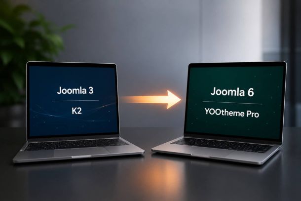 From Joomla 3 with K2 to Joomla 6: migration of OPA Europe