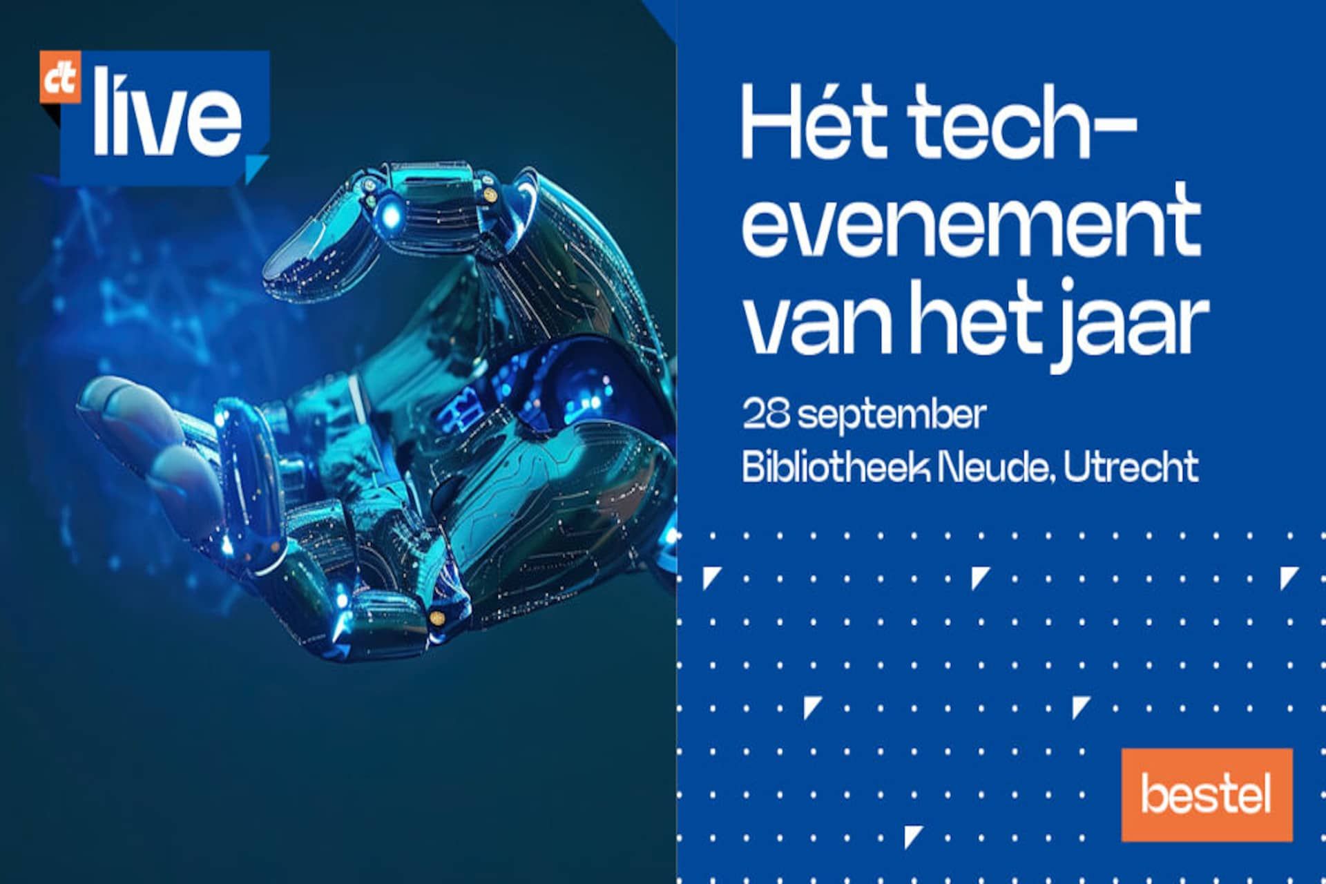 Tech-evenement c’t-live op zaterdag 28 september