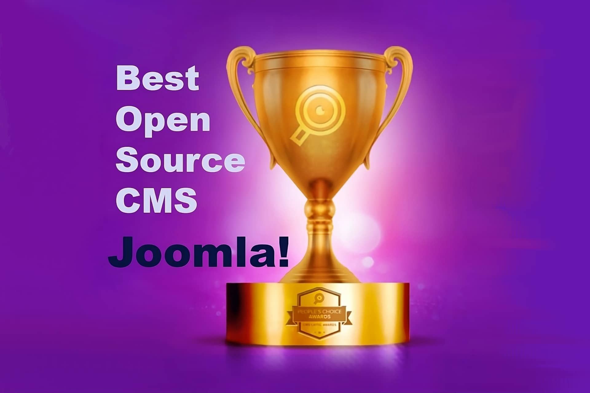 Joomla wins CMS Critic Award for Best Open Source CMS